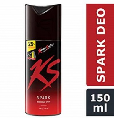 KamaSutra spark Body Spray - For Men & Women  (150 ml-MRP-230) [ PACK OF 6 PCS]