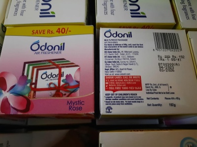 Odonil Are Freshener 192G MRP-192 { PACK OF-48 PCS }